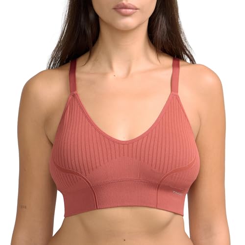 TAHARI Women's 3-Pack V-Neck Seamless Comfort Bra2