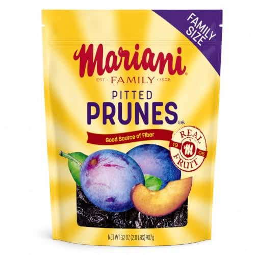 Mariani | Pitted Prunes | Dried Fruit | Healthy, Vegan,