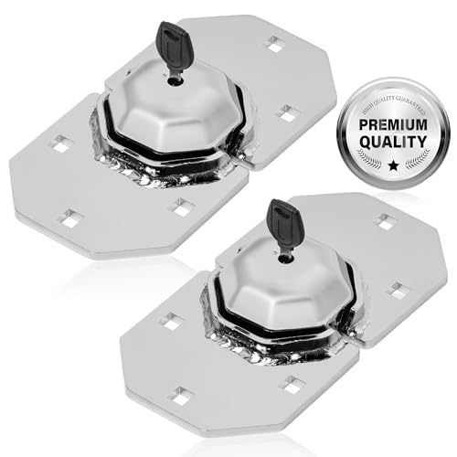 Nexo Home (Dos Unidades) Cerradura de alta resistencia - Cerradura furgoneta - Cerradura seguridad - Candado furgoneta - Cierre seguridad - Antirrobo coche