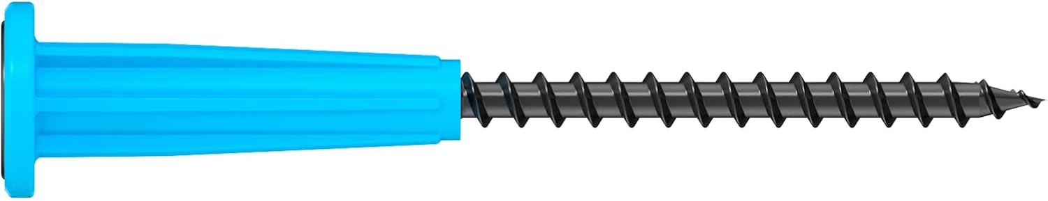Simpson Strong-Tie SDPW14312-R50 Strong-Drive SDPW Deflector Screw — 0.140 in. x 3-1/2 in. T25, 6-Lobe, E-Coat (50-Qty)