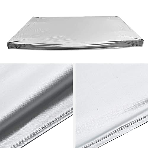 Cubierta para mesas de billar de 8 pies impermeable de 260x170 cm Cocoarm gris 7