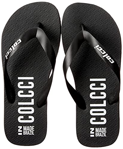 Chinelo Made in Brazil Colcci Masculino, Preto, 41