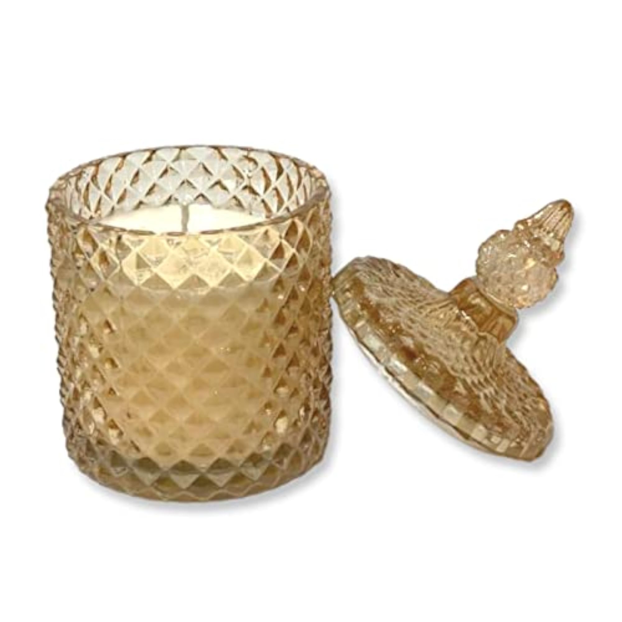 Paraffin Wax Aromatic Diamond Luxury Jar Candle Set