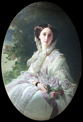 Tableau Princesse Olga de Wurtemberg pour decoration chambre élégante 60x90cm
