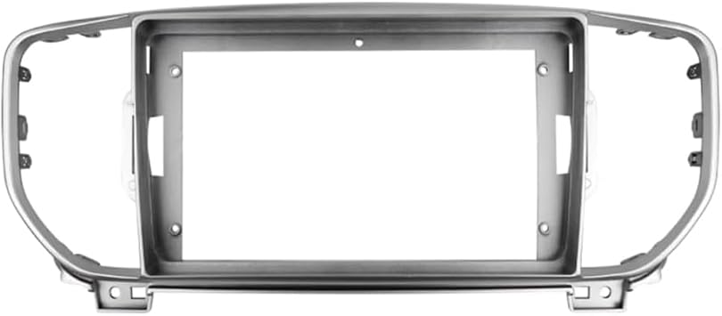 Double Din Radio Fascia for Kia Sportage KX-5 2015-2018 9 Inch Stereo Panel Refitting Frame GPS DVD Player Install Kit Bezel