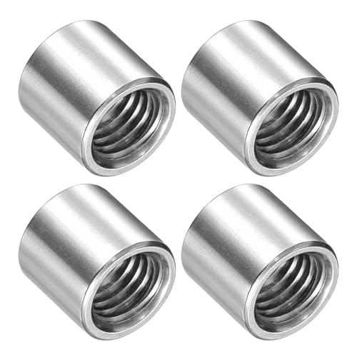 METALLIXITY Schweißmutter (M10x14mmx13mm) 4 Stück, Edelstahl-Einschweiß-Tankanschluss - für Komponentenwartung, Einschweiß-Adapter