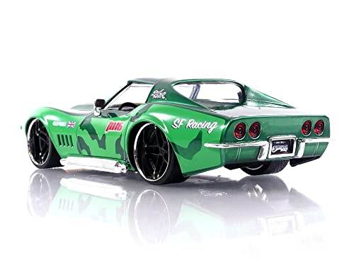 Jada Street Fighter 1969 Chevrolet Corvette Stingray ZL1 1:24 miniatura 3