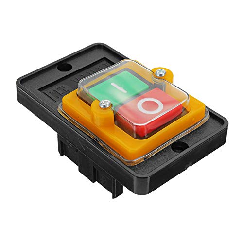 On/Off Drill Motor Machine Switch Water Proof Push Button AC 220/380V KAO-5M Industrial Machine Switch