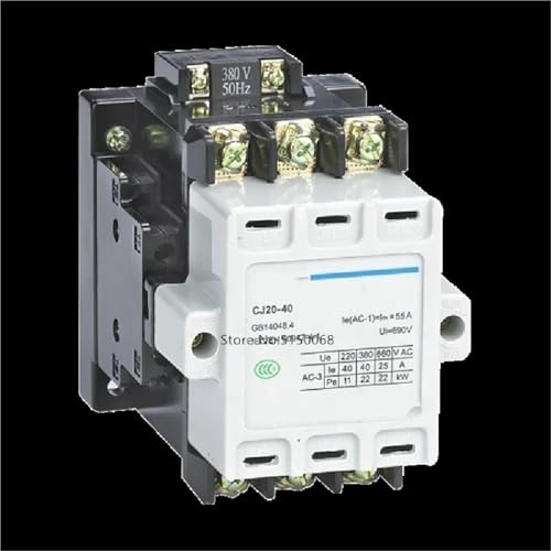 Contacteur triphasé CJ20-160A évite les surcharges sur circuit CA 220V - 2