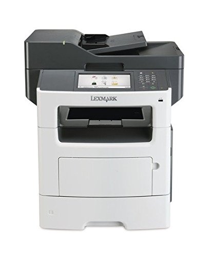 Lexmark MX611de. Drucktechnologie: Laser, Drucken: Mono, Kopieren: Mono. Druckgeschwindigkeit (Schwarz, normale Qualität, A4/US Letter): 47 S./Min., Maximale Auflösung: 1200 x 1200 DPI, Druckersprachen (Standard): Microsoft XPS, PCL 5e, PCL 6, PDF 1.7, PostScript 3. Copy-Geschwindigkeit (normale Qualität, schwarz, A4): 47 Kopien pro Minute, Dauer bis erste Kopie (schwarz,normal): 6,5s. Optische Scan-Auflösung: 600 x 1200 DPI, Maximaler Scanbereich: 215 x 355 mm, Scan-Typ: ADF. Faxübertragungsges
