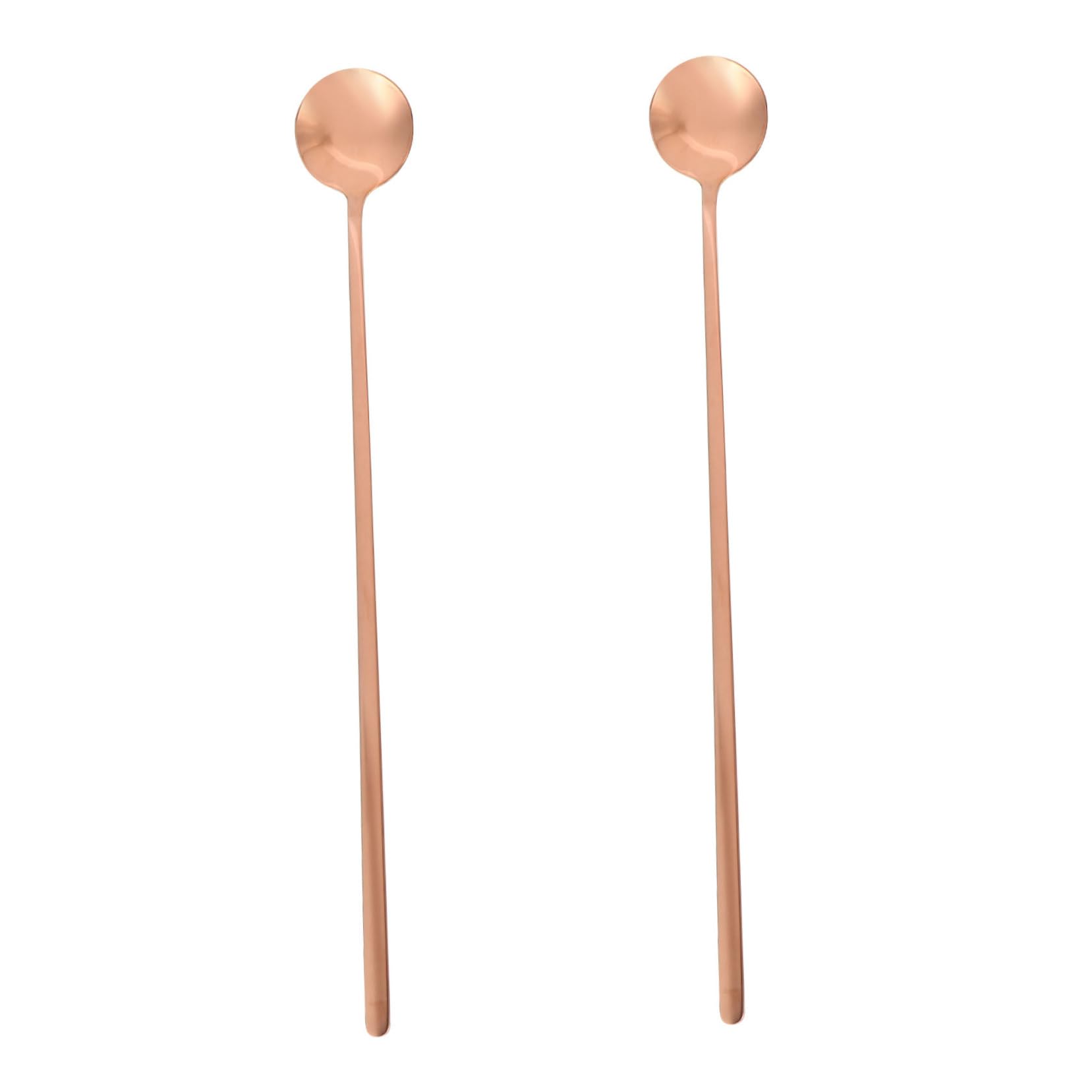 Unomor 6 Pcs Stainless Steel Ladle Mug Small Slotted Spoons Teaspoons Latte Cup Silverware Coffee Cup Coffee Measuring Spoons Stirrers Coffee Holder Leaky Spoon Sundae Spoons Lids Golden