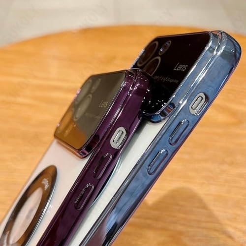 Protection en verre d'objectif iPhone 13 coque transparente antichoc bleu clair LVTFCO