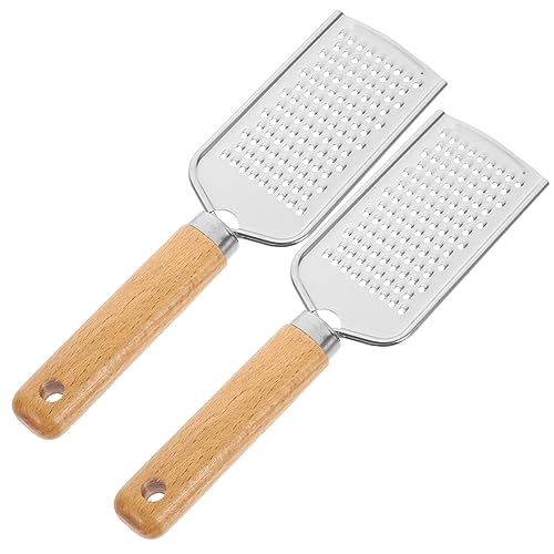 2 Piezas Ralladores Multifuncionales de Acero Inoxidable miniatura 1