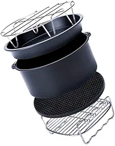 3NH 5PCS/Set 7 inches Air Fryer Accessories Home KitCooking Tools Barbecue Baking Cooking Air Fryer