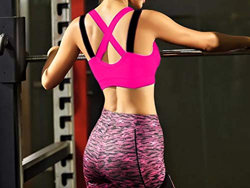 Image of Dilency Sales Racer Back Sports Bra for Women's /Girls (Gym,Yoga,Running,Workout) (Removable Pads) (30 to 34 Size)