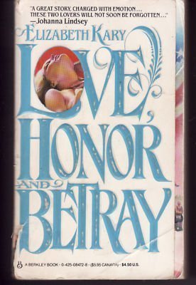 Love/Honor/Betray 0425084728 Book Cover