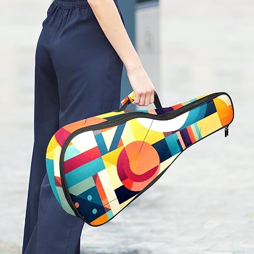 Waterproof Oxford Cloth Ukulele Bag Fairy with Bird and Flower Durable & Stylish Ukulele Case with Storage Geometric Cute Pattern - Les Beatles, Paul McCartney, John Lennon, RIngo Starr, George Harrison Waterproof Oxford Cloth Ukulele Bag Fairy with Bird and Flower Durable & Stylish Ukulele Case with Storage Geometric Cute Pattern – Image 7