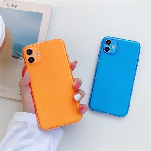 Coque bleu fluo transparente pour sublimer le design de l'iPhone XS Max - 7
