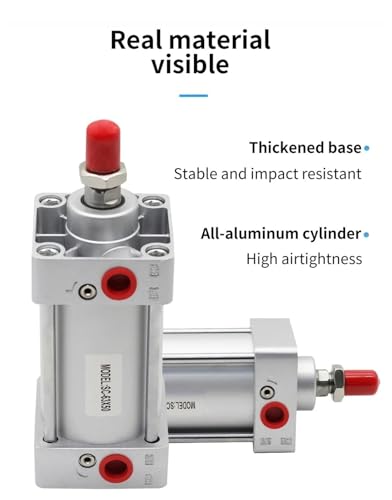 Cylindre pneumatique SC50x125 standard pour automatisme industriel