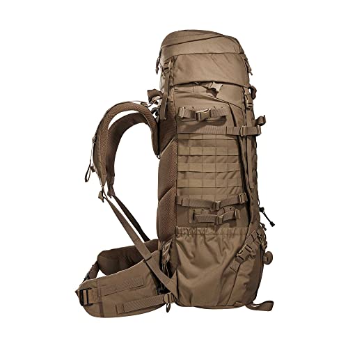 Tasmanian Tiger TT Mil OPS Pack 80+24, plecak wojskowy, kompatybilny z Molle męski plecak trekkingowy ze zdejmowanymi kieszeniami bocznymi o pojemności 104 litrów, do użytku na zewnątrz, do użytku na