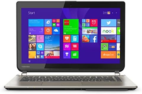 Toshiba Satellite E45-B4100 14-Inch Full HD 1080P Laptop (Intel Core i5-5200U Processor 1600MHz, 6GB DDR3L RAM, 750GB Hard Drive, Windows 8.1) Satin Gold