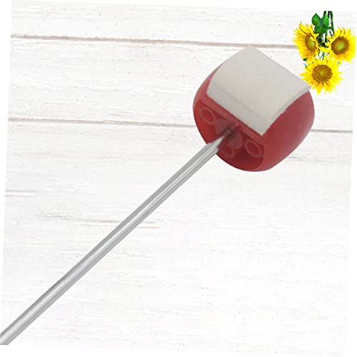 Piezas para Percusión 2 Pzas Golpeadores Bombo Metal ABS miniatura 2