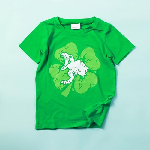 Image of Kids St. Patrick's Day Shirt Boys and Girls Green T-Shirt Clothing 4-12 Years