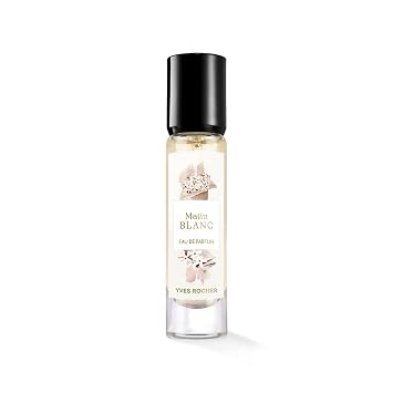 Yves Rocher Eau de Parfum for Women - Matin Blanc, Travel Size, 10 ml./0.33 fl.oz.