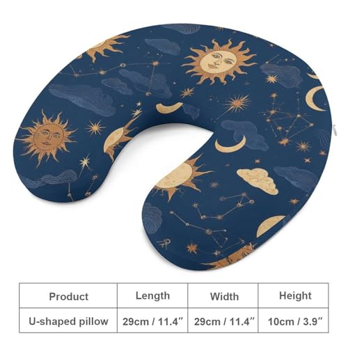 Almohada de espuma viscoelástica 29x29x10 cm para cuello miniatura 2