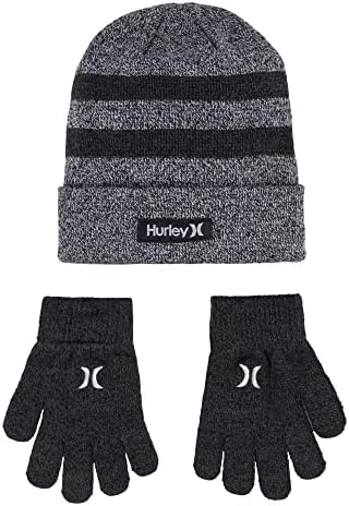 Hurley Kids' Beanie and Glove Set