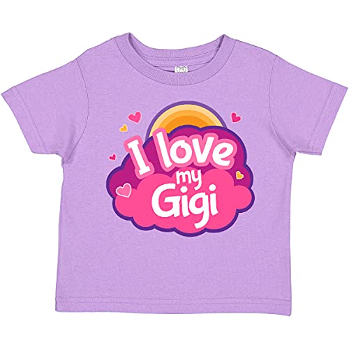 inktastic I Love My Gigi Grandma Grandchild Toddler T-Shirt