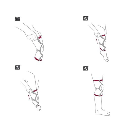 Miniatura 6 de Actimove GenuMotion - Rodillera profesional  Rodillera compatible con izquierda y derecha para desgarro de menisco, dolor, ACL, MCL, artritis,