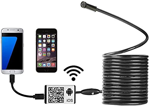 Amazon.co.jp: WiFiワイヤレスデジタル内視鏡 ボアスコープ スネーク