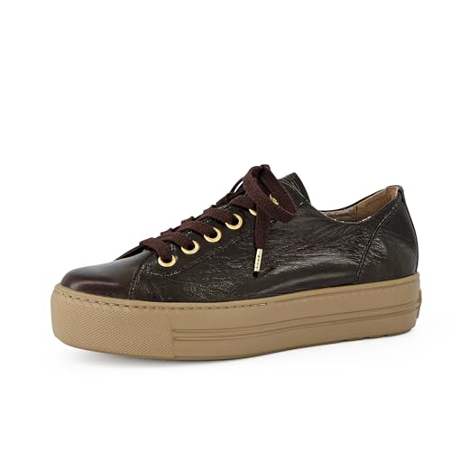 Baskets femme Paul Green 4790-778 marron pour pieds sensibles et marche urbaine