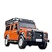 NHDTM Kit Jouets Voitures Métal Robuste 1:32 pour Land Rover Defender Alliage Monobloc Moulé sous Pression Modèle Voiture Véhicules Tout-Terrain Collection Jouets Cadeau Merveilleux Cadeau Vacances