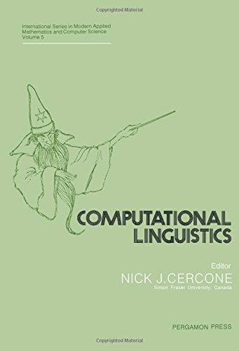 Buy Computational Linguistics — BookShops.in