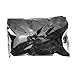 LiBongTa 4 Inch Black Gift Bow Satin Ribbon Bows for Crafts, Pre-Tied Bows, Twist Tie Bow for Treat Bags, Premade Decorative Bow, Wrapping Bows for Presents, Wedding, Baby Shower-24 Counts