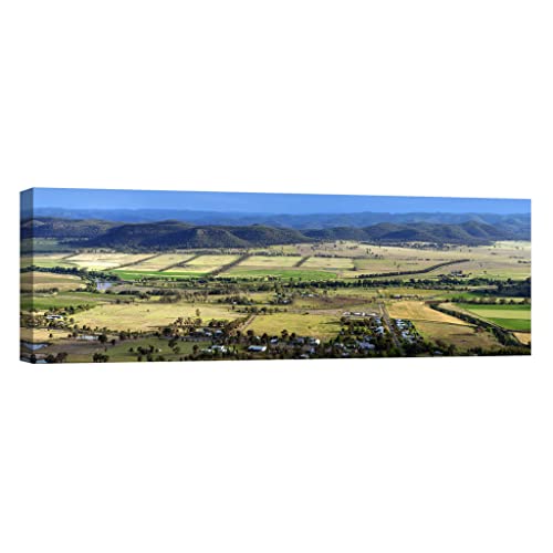 Tableau phosphoreux pour calmer la peur du noir déco nature 40x120