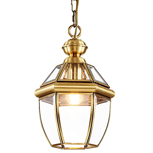 Suspension boule de verre réglable HJLJKG pour corriger un couloir sombre