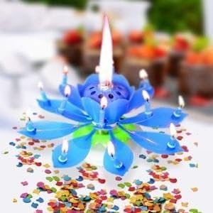 Teka Świeczka playing-dancing blue