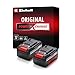 Original Einhell Akku PXC-Twinpack 4,0 Ah Power X-Change (Li-Ion, 18 V, 2x 4,0 Ah, für alle PXC-Geräte geeignet, proaktives Batteriemanagement, situativ angepasste Ladezyklen)