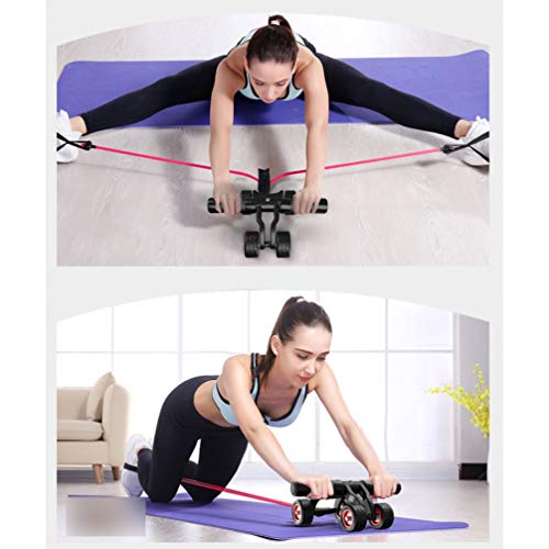 IMIKEYA Rolo de Exercícios para Casa Fitness Rodinha Equipamento de Treino Abdominal Rolo para Homen