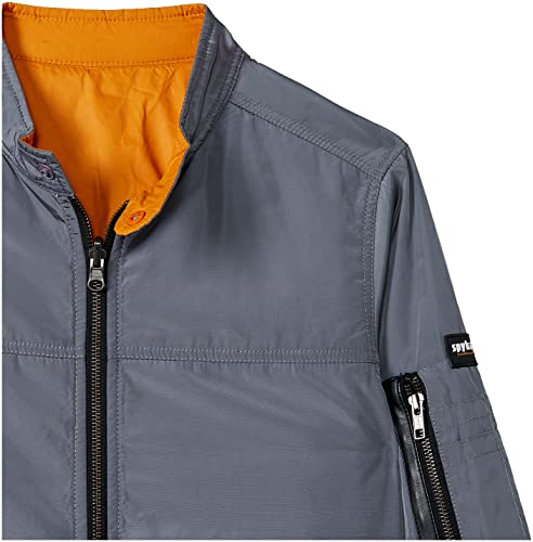 Image of Spykar Men's Polyester Standard Length A-Line Coat