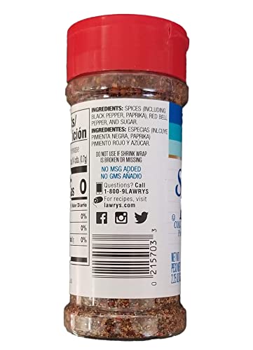 Lawry's Seasoned Pepper, 2.25 -Ounce Shakers (Pack of 3) - Thumbnail 3