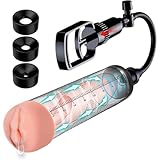 Penispumpe, manueller Vakuum-Penis-Extender, männlicher Masturbator, Sexspielzeug, sexuelles Stimulationsgerät for Erektion, ED, Sexspielzeug for Erwachsene