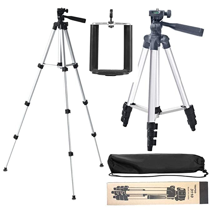 9RGS PACKERS 3110 Tripod Stand for Phone and Camera Adjustable Aluminium Alloy Tripod Stand Holder for Mobile Phones & Camera,Photo/Video Shoot. (B0C4TCDF9B) Amazon Price History, Amazon Price Tracker