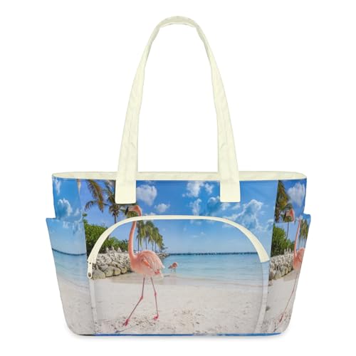 Sac à bandoulière pour voyage haut de gamme au design matelassé Island Beach