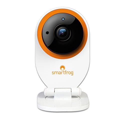 Preisvergleich Produktbild Smartfrog WLAN IP Kamera, Überwachungskamera innen mit App; Geräuscherkennung; Nachtsichtfunktion; Bewegungserkennung; Alarmfunktion; Zwei-Wege-Audio; kostenlose Cloud; Babyphone mit Kamera