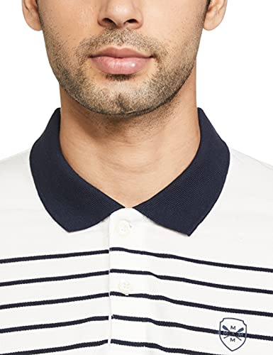 Image of Max Men's Men Striped Polo T-Shirt