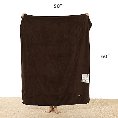 Sunbeam Royal Luxe Walnut Heated Personal Throw / Blanket, Cozy-Warm, Adjustable Heat Settings #TOP6